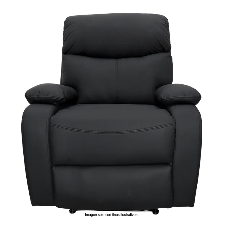 Sillón reclinable 857-GISELLEN, color tono negro - Image 3