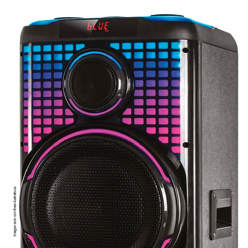 Super Woofer de 10" x 2, PA10DCC85M Sankey, 80W RMS de potencia - Image 2
