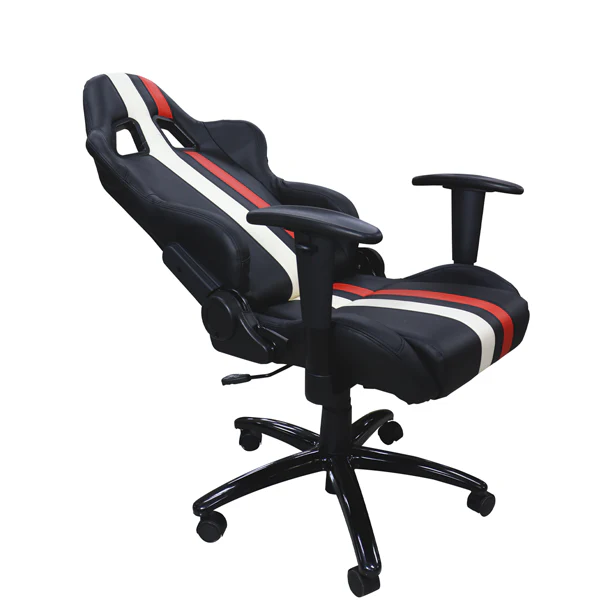 Silla de oficina, OFCHAIR, Swiss Drive Butzi, cuerina, negro/rojo (1 set) - Image 3