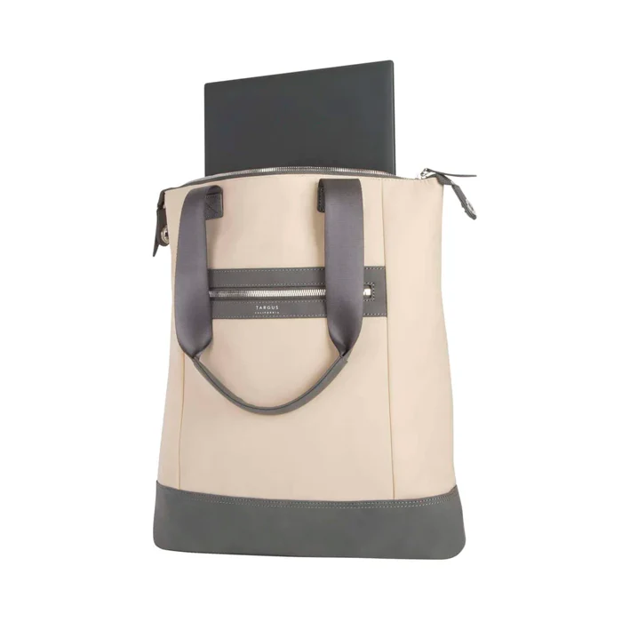 TARGUS BOLSO 15” NEWPORT CREMA GRIS - Image 3