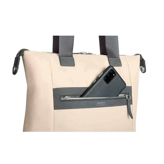 TARGUS BOLSO 15” NEWPORT CREMA GRIS - Image 4