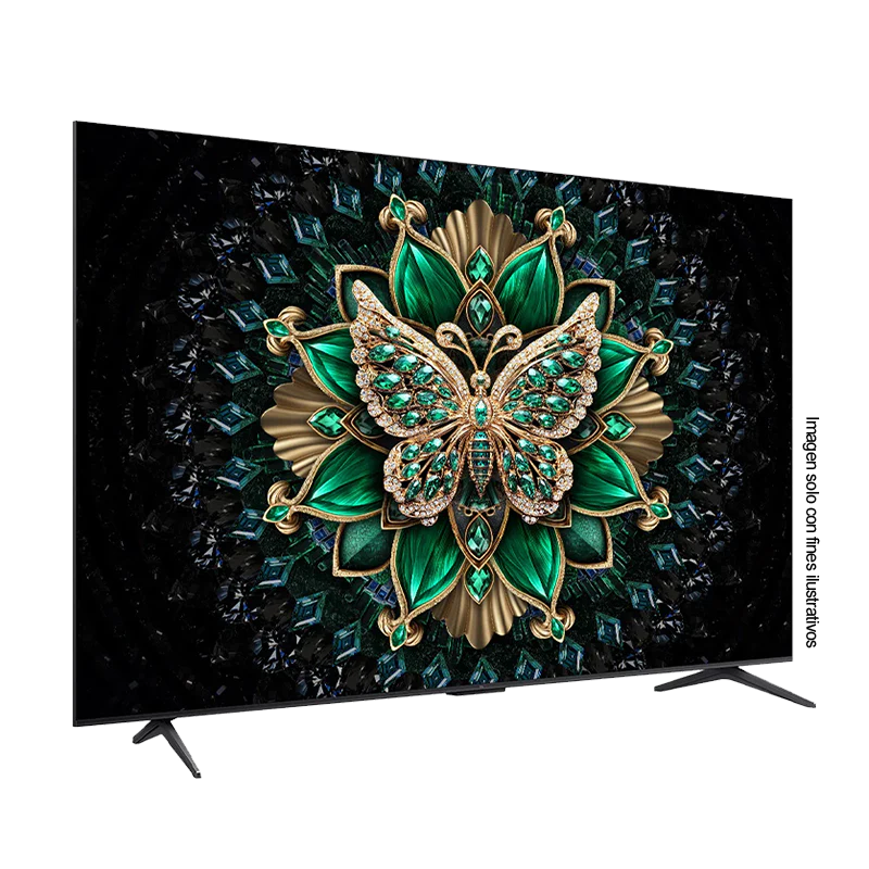 Televisor 65" QLED Smart 65C6K TCL, Mini LED 4K, Google TV - Image 3