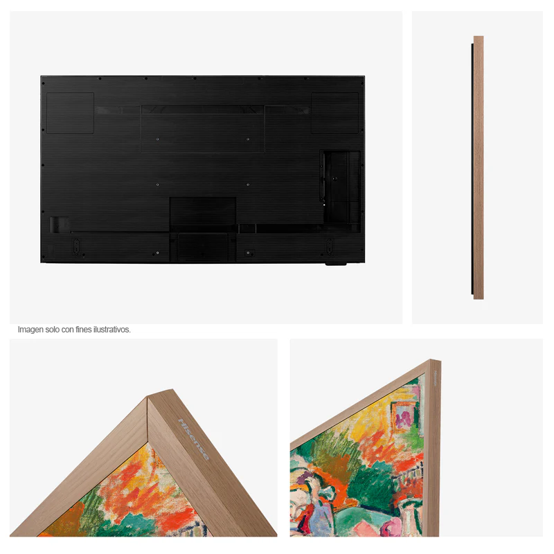 Televisor 65" QLED Smart | CANVAS TV, modelo 65S7N | Hisense - Image 4