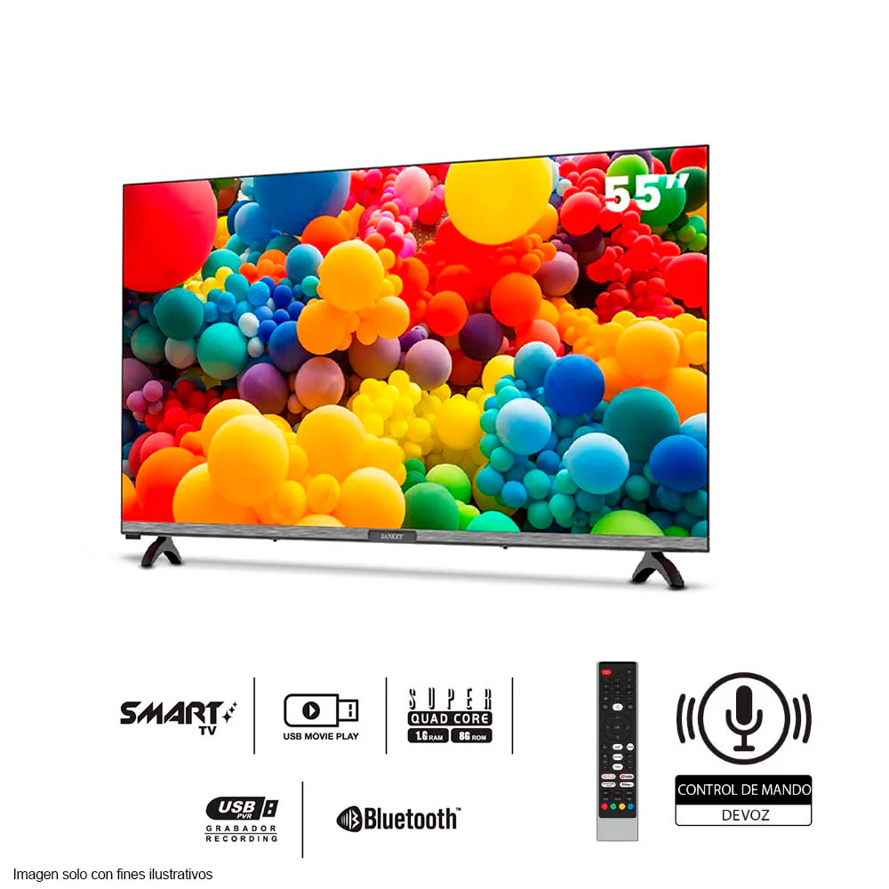 Televisor de 55" LED Smart CLED55SDL7 Sankey - Image 2