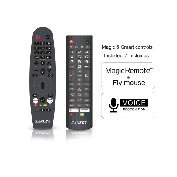 Televisor de 65" CLEDQ-65WD2 Sankey, Diseño sin marco super delgado, TV inteligente sistema WebOs - Image 3