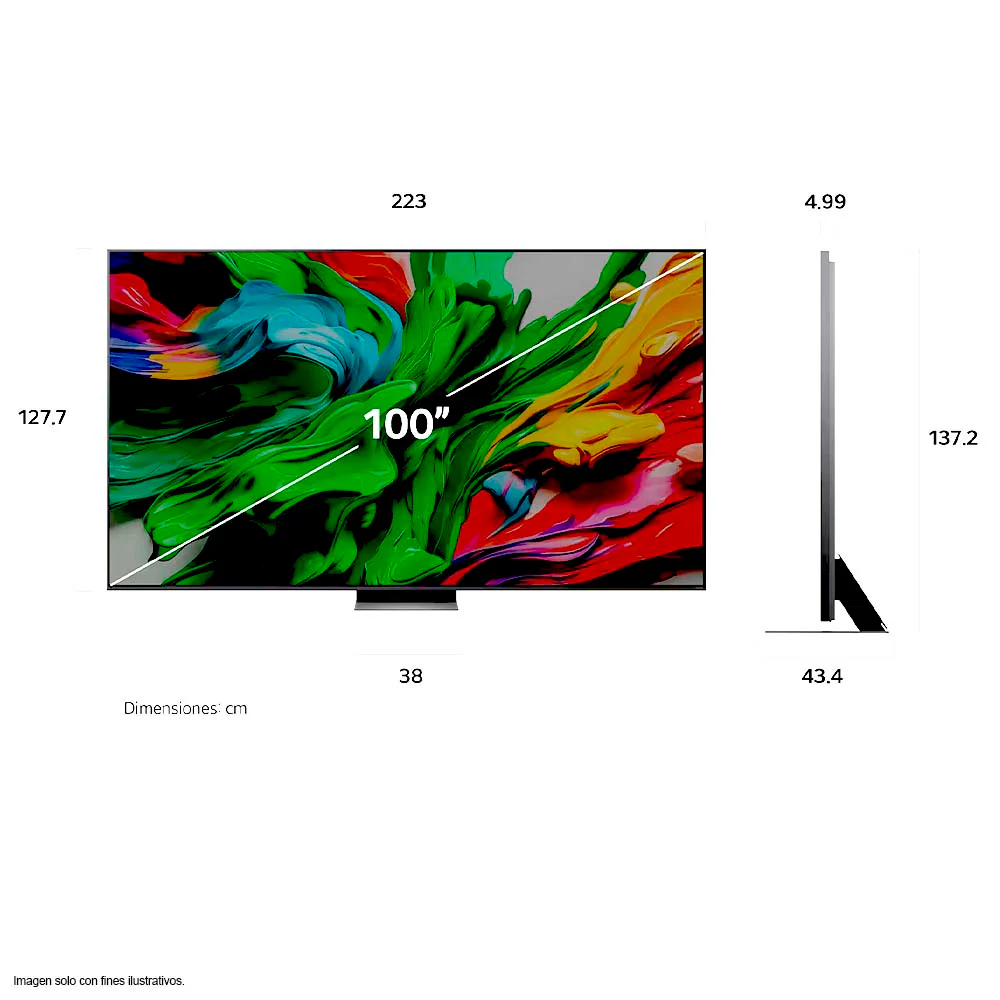 Televisor LED Smart 100" 100QNED86AS.AWP 4K LG - Image 3