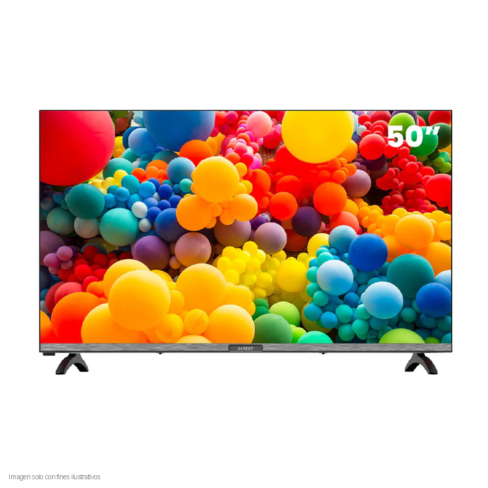 Televisor LED Smart 50" CLED-50SDL7 Sankey pantalla frameless FHD