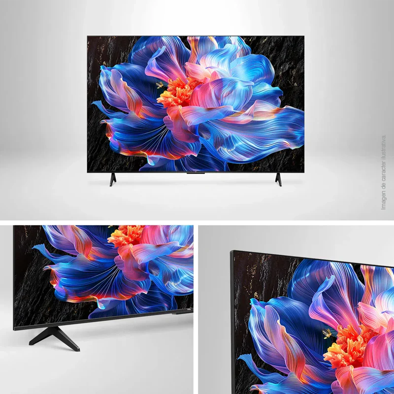 Televisor LED Smart 65" 4K, TCL, Google TV, Procesador AiPQ, Metálico cin marco - Image 3