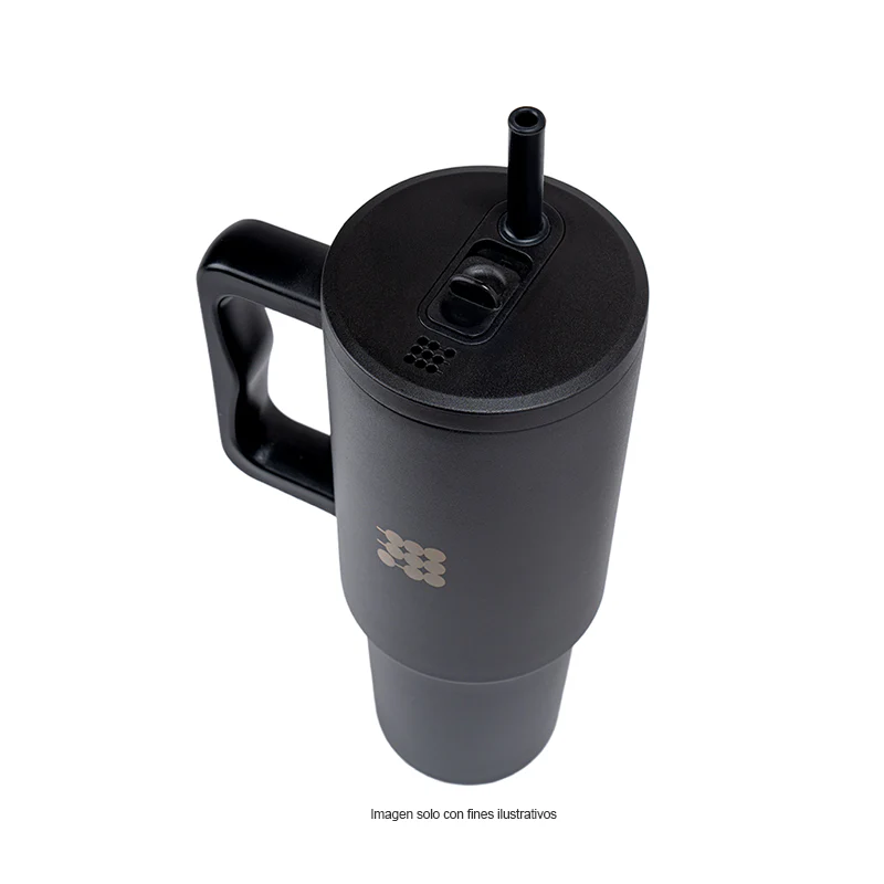 Termo para agua, 40 oz, CT-TUMB1, Cubitt, acero inoxidable, negro - Image 2