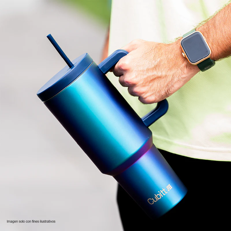 Termo para agua, 40 oz, CT-TUMB6, Cubitt, acero inoxidable, Cósmico - Image 5