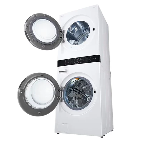Torre de lavado eléctrico de 22Kg WK22WS6PE LG tecnología inverter  panel central intuitivo con funcion turbo wash 360 - Image 3