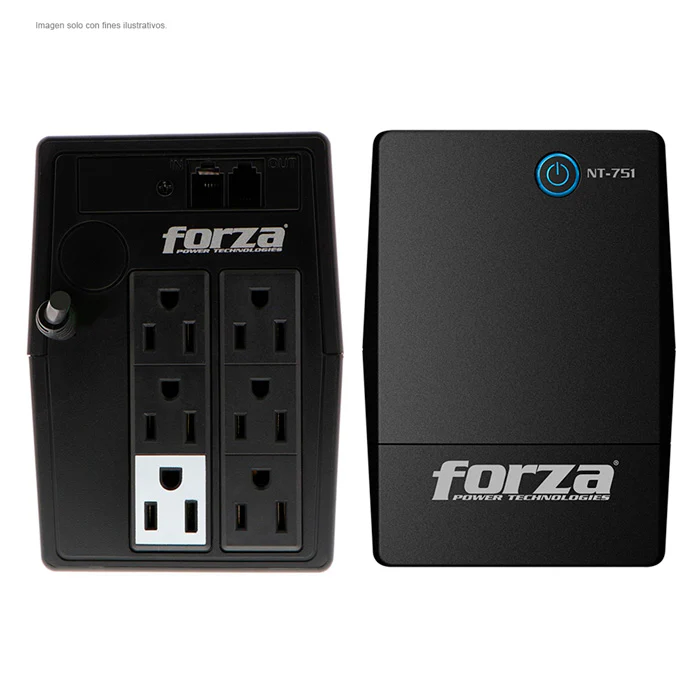 UPS FORZA NT-751 capacidad 750VA - 375W 120V - Image 2
