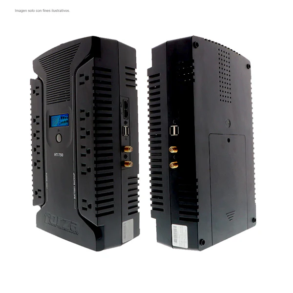 UPS HT-750LCD Forza línea interactiva 750VA/450W 120V 12-NEMA 2-USB 50/60HZ - Image 2