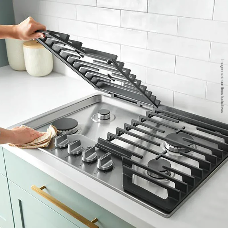 Estufa empotrable a gas de 30” WCGK5030PSC, color acero inoxidable 4 quemadores sellados. - Image 3