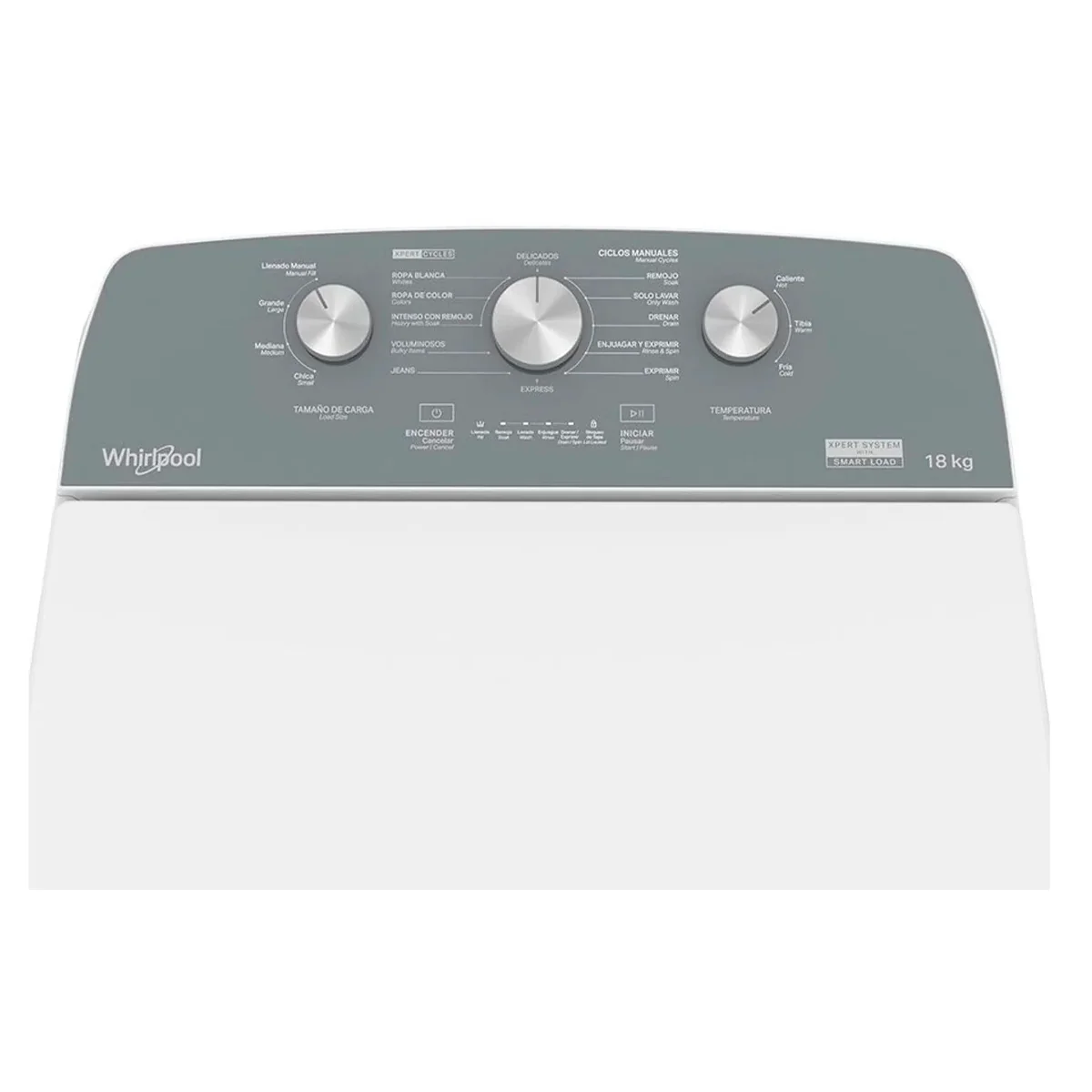 Lavadora 18kg 8MWTW1813MJM Whirlpool carga superior - Image 3